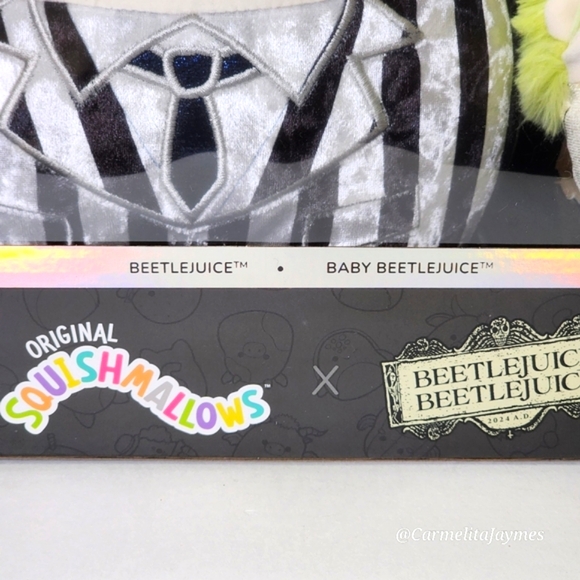 🖤 BEETLEJUICE 🪲 Select Series Box Set Black Tags Original Squishmallow ☆ NIB ☆ - Picture 6 of 10